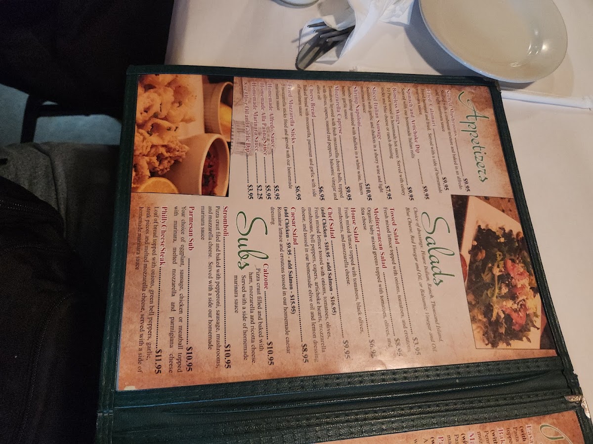 Roma Italian Restaurant Menu - Image 2