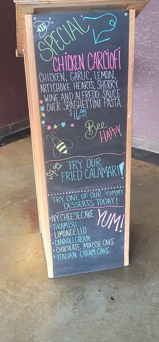 Roma Italian Restaurant Menu - Image 4